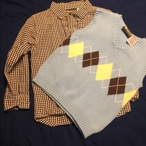 Boyz Wear Shirt/sweater vest